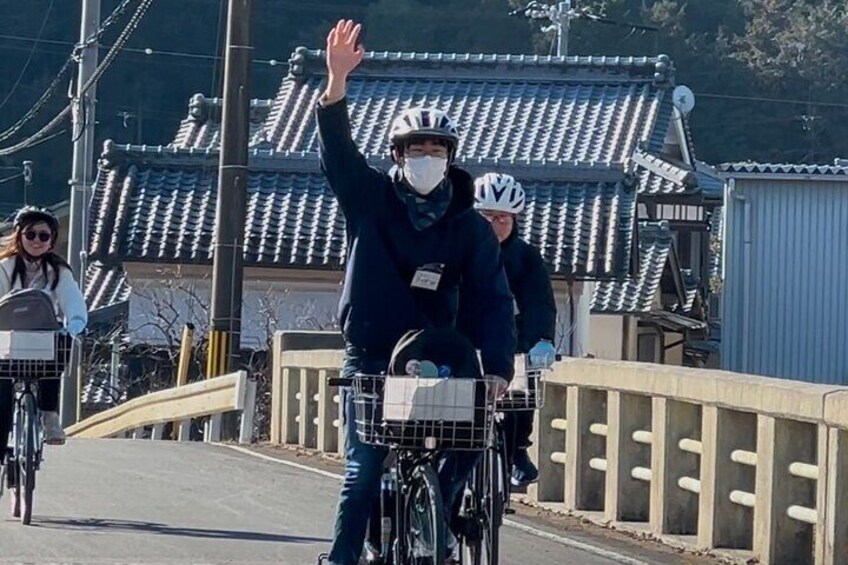 Kyoto Satoyama Cycling with Prayer Food Culture