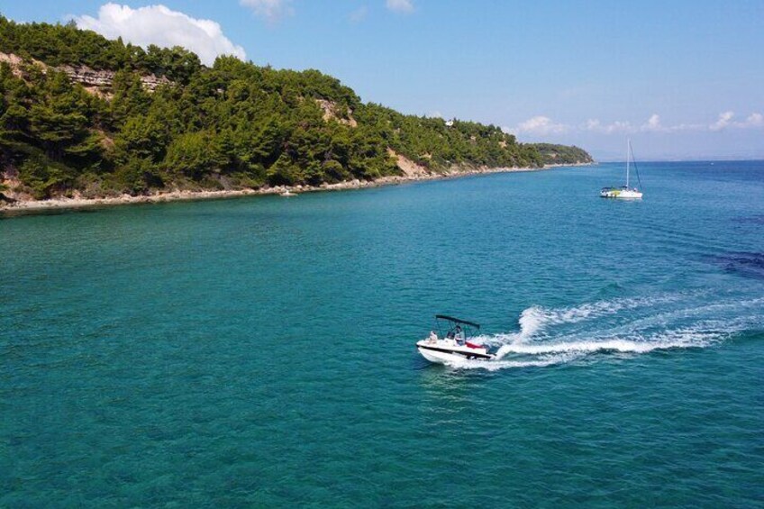 Private Sunset Sailing Experience in Kassandra with Snorkeling