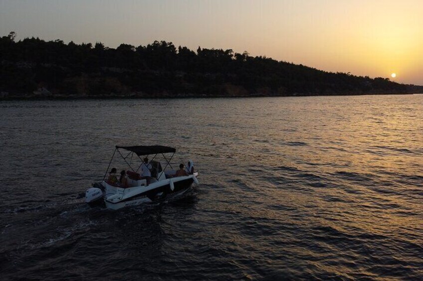Private Sunset Sailing Experience in Kassandra with Snorkeling