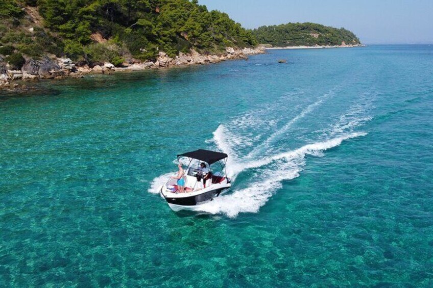 Private Sunset Sailing Experience in Kassandra with Snorkeling