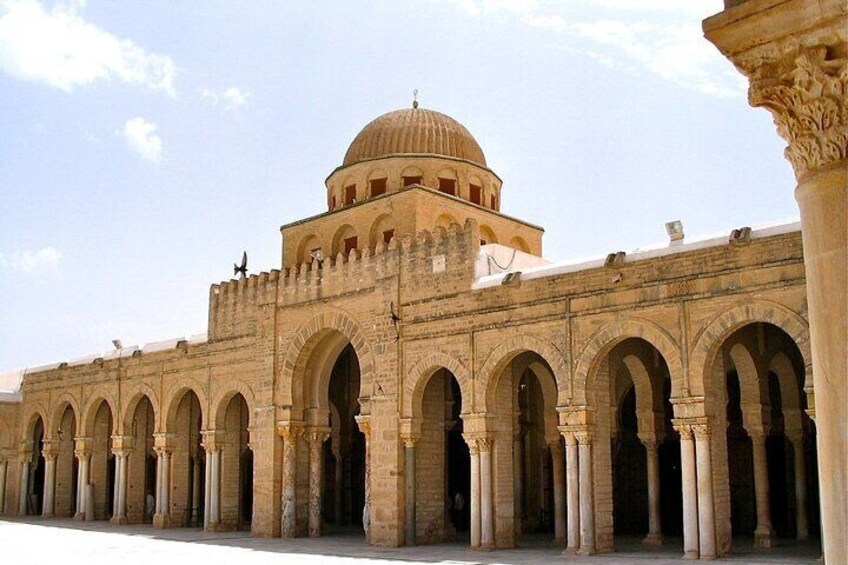 Private excursion to Kairouan, El Jem and Monastir from Tunis or hammamet.