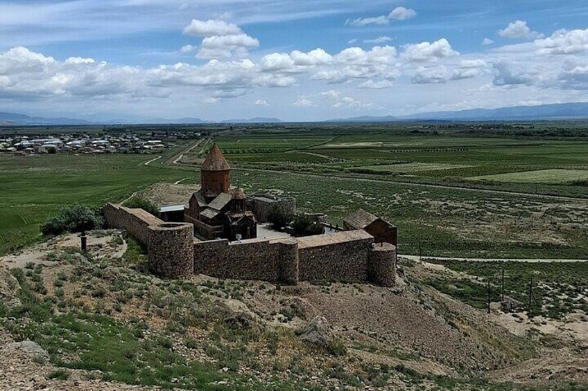 Tour in Garni Geghard Symphony of Stones and Khor Virap