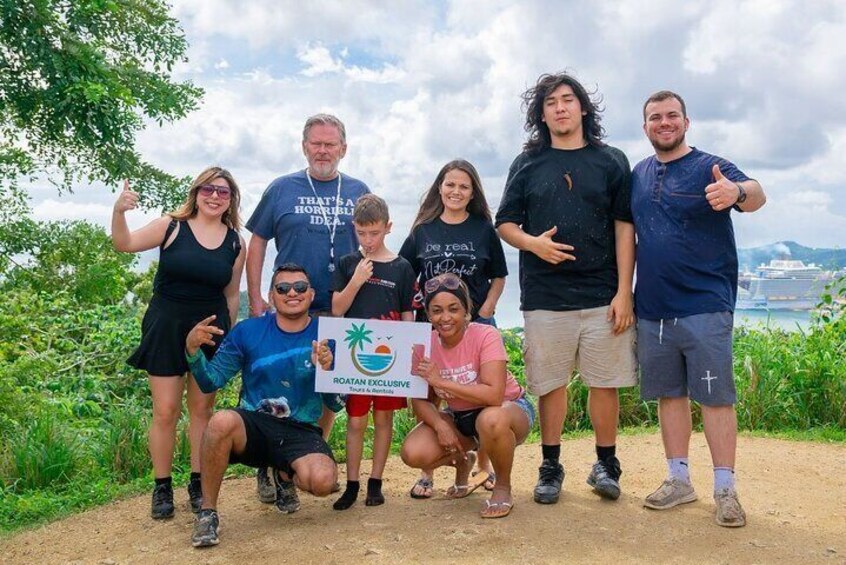  Bay Islands ATV City Tour and Wildlife Sanctuary Visit