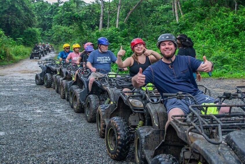  Bay Islands ATV City Tour and Wildlife Sanctuary Visit