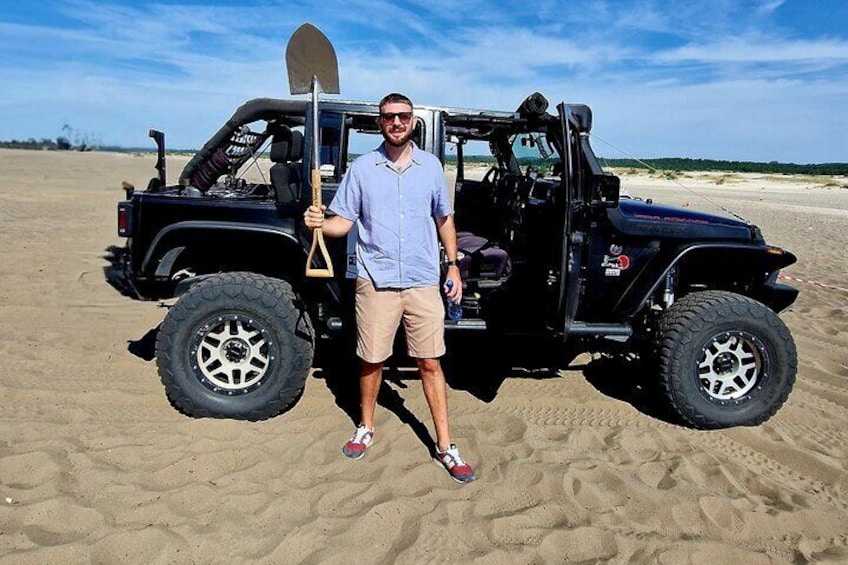 From Krakow Off Road 4x4 on Błędowska Desert