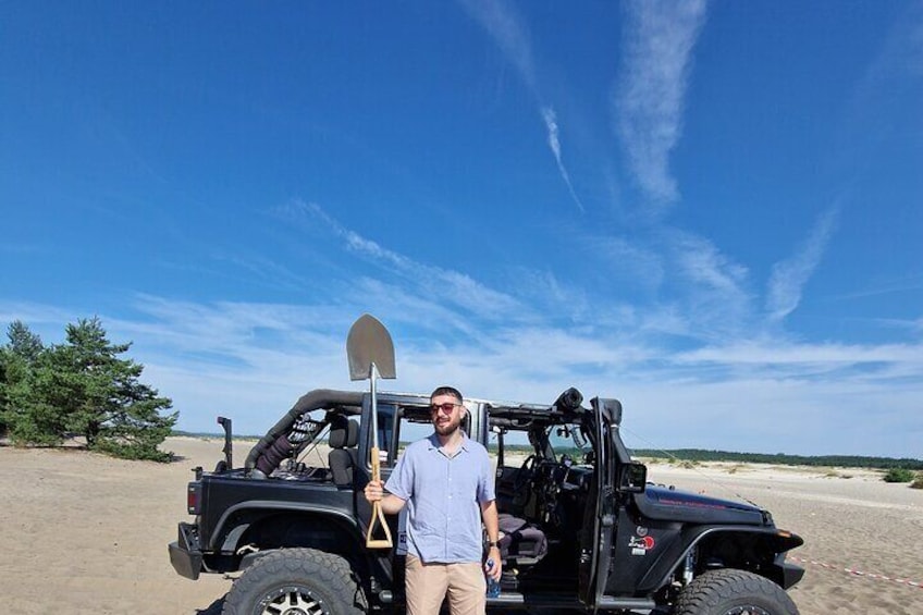 From Krakow Off Road 4x4 on Błędowska Desert