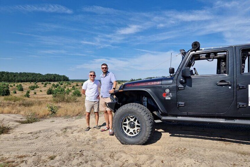 From Krakow Off Road 4x4 on Błędowska Desert