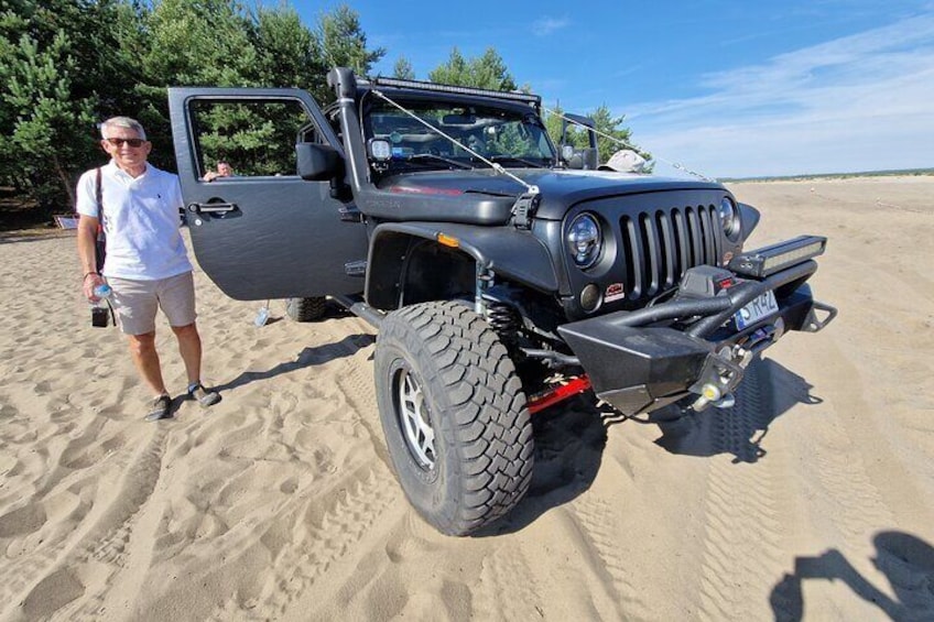 From Krakow Off Road 4x4 on Błędowska Desert