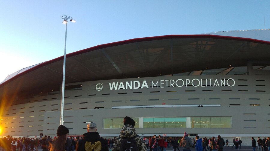 Atletico Madrid Football Game at Riyadh Air Metropolitano Stadium