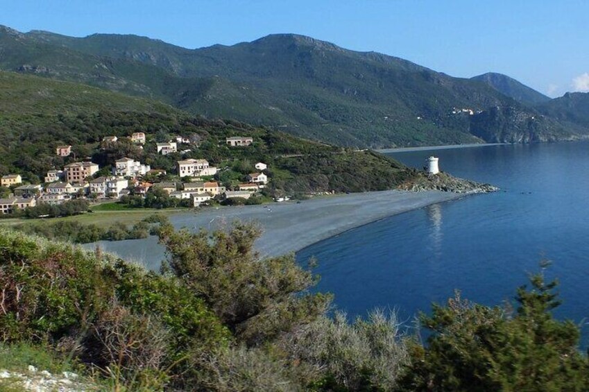 Cap Corse between Vineyards and Fishing Village 