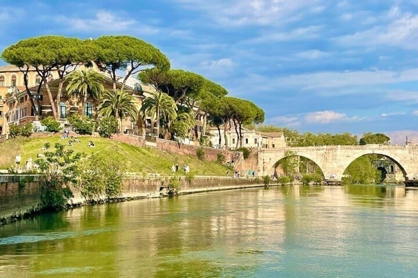 Rome Tiber RiverBoat Ride and Visit the Pantheon at your own pace