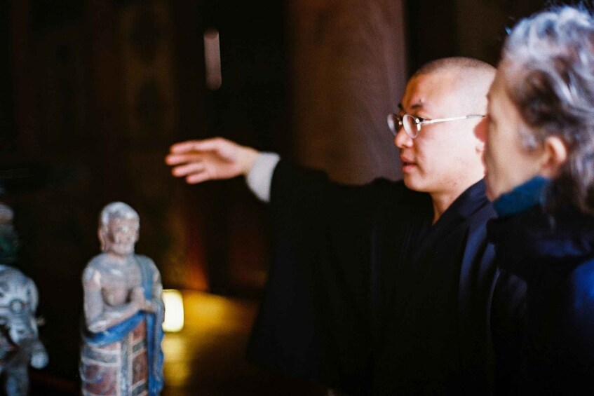 Picture 3 for Activity Kyoto: Kinkakuji and Ninnaji Temple with Monk Insights