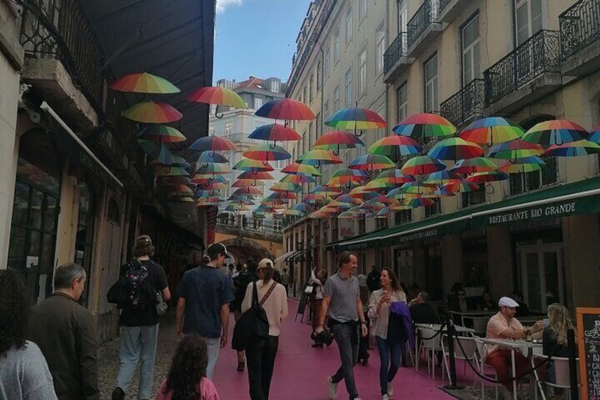 Pink Street, Lisbon