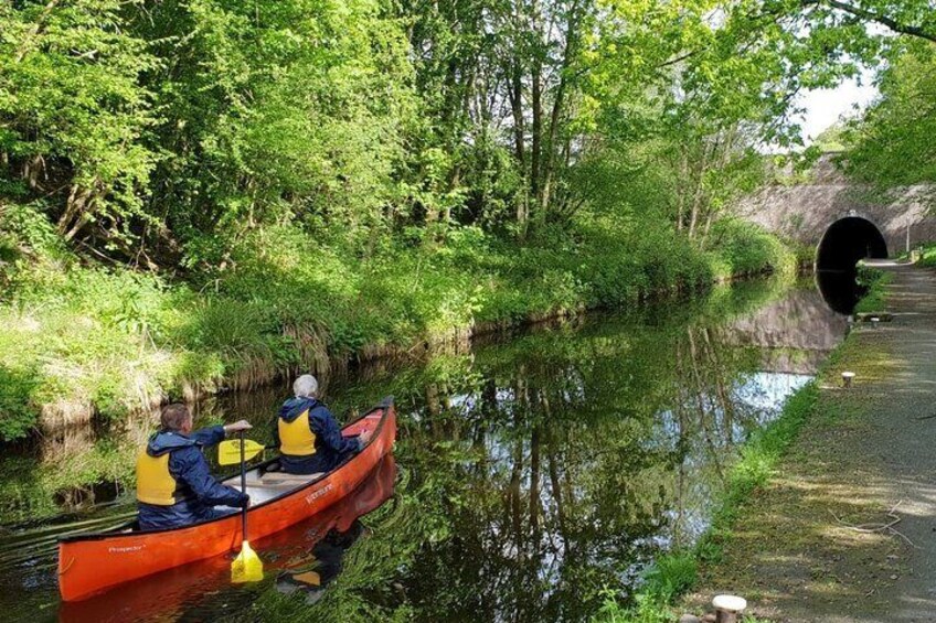 Canoe Trip Over the Pontcysyllte Aqueduct