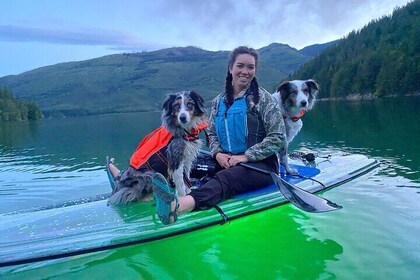 Sunset LED Clear Paddleboard Rentals for Glacier Park