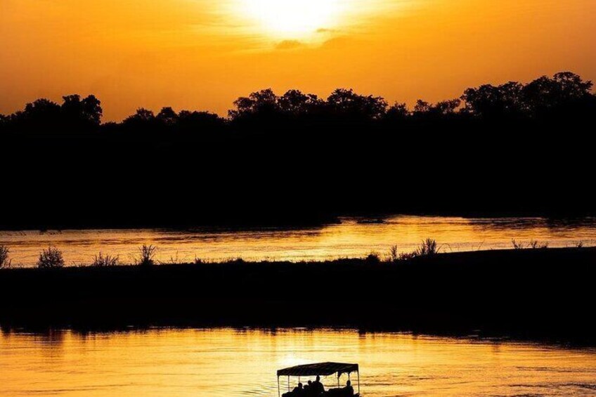 Boat Safari River rufiji by Enroute Africa Tours