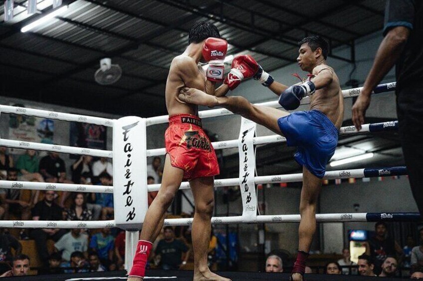 Exciting Muay Thai at Krabi International Boxing Stadium