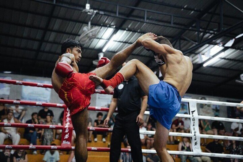 Exciting Muay Thai at Krabi International Boxing Stadium