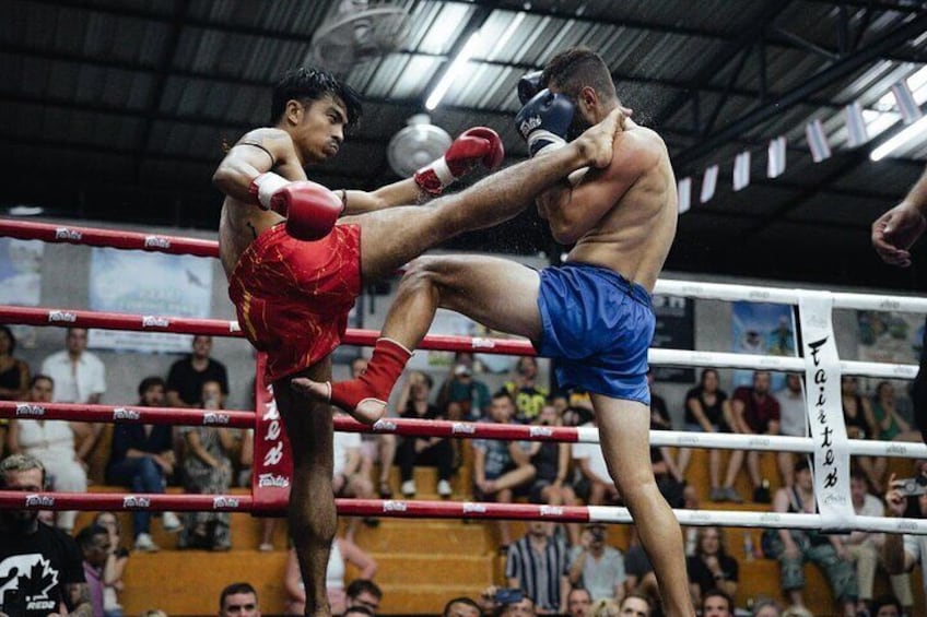 Exciting Muay Thai at Krabi International Boxing Stadium