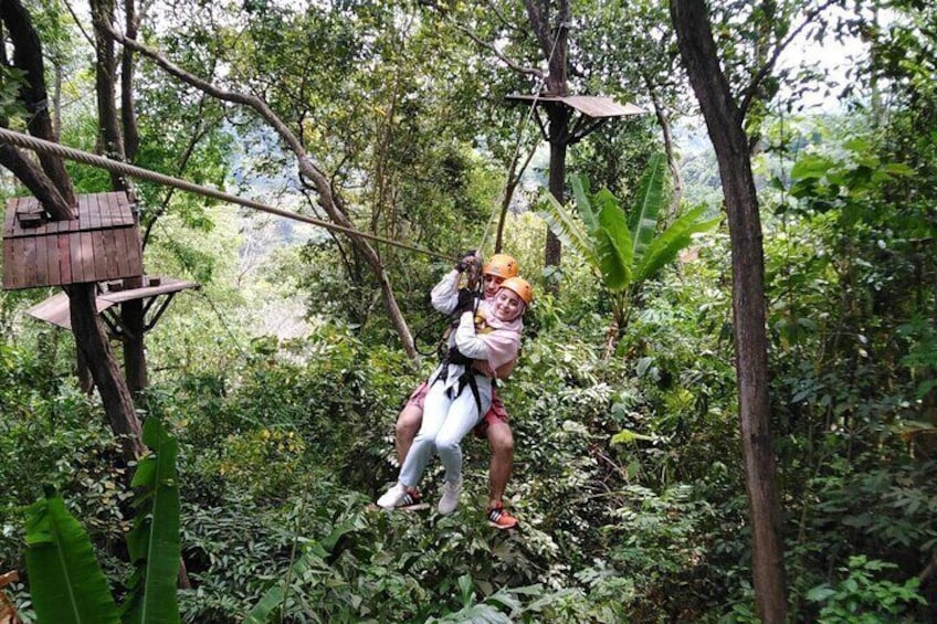 Phuket Rainforest Zipline Challenges and Xtreme Activities