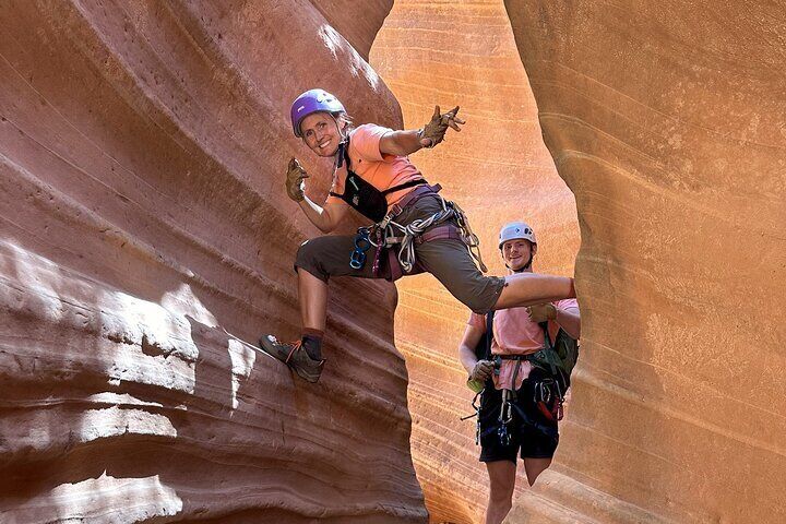 Adventurous Canyoneering Slot Canyon