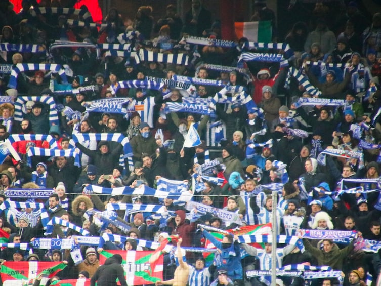 Real Sociedad Football Game at Reale Arena