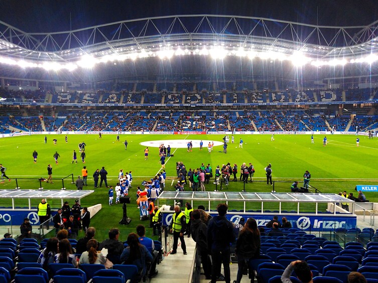 Real Sociedad Football Game at Reale Arena