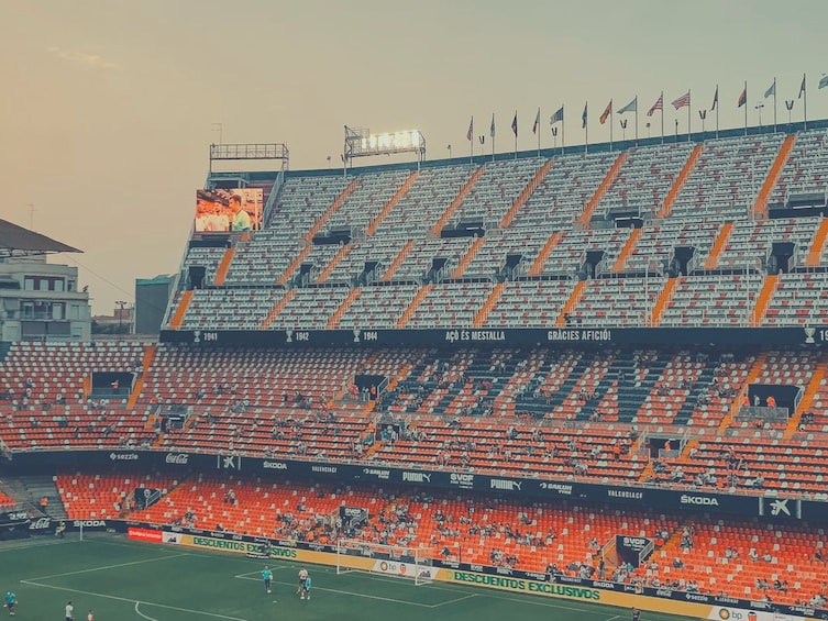 Valencia CF Football Game at La Mestalla