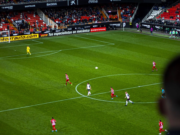 Valencia CF Football Game at La Mestalla