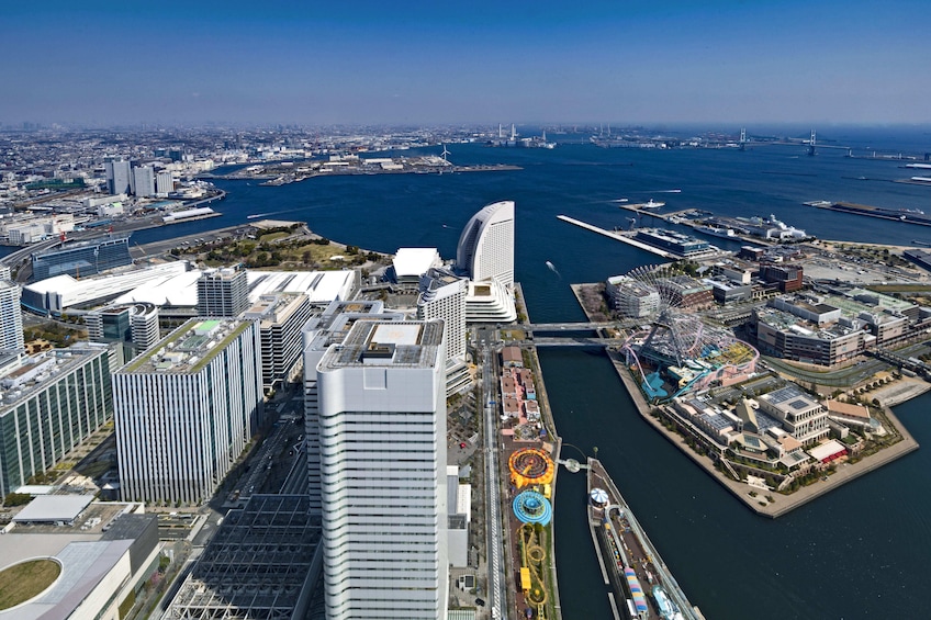 Yokohama Landmark Tower 69th floor observation deck 'Sky Garden' Entrance
