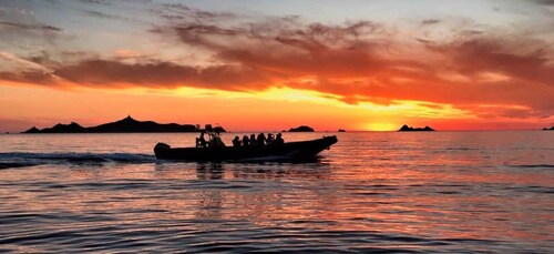 From Sagone/Cargese: Sunset Piana and Snorkeling