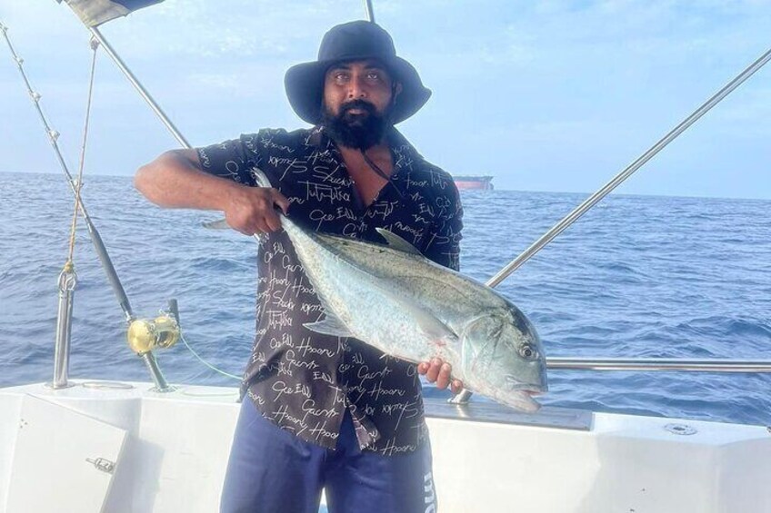 Guided Sport Fishing in Mirissa with All Equipment