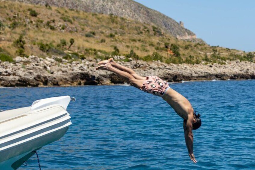 Half Day Private Boat Tour Palermo and Mondello