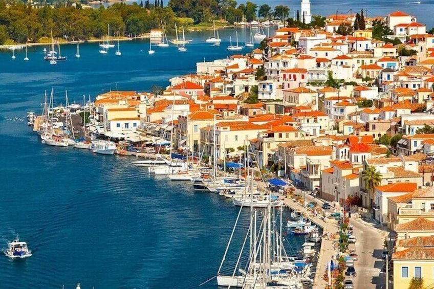 Aegina Full Day Catamaran Cruise with Lunch and Wine