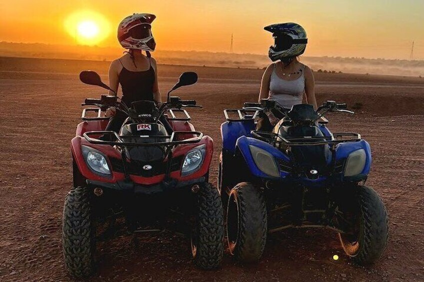 Quad Bike Tour in Marrakech's Palmeraie Desert