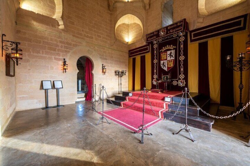 Guided tour of Almodovar Castle, entrance fee included