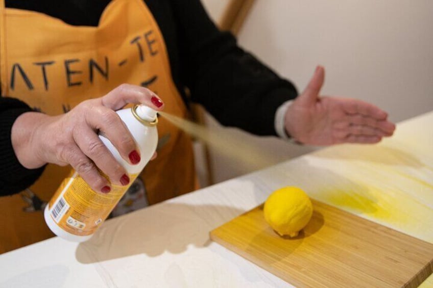 Lemon Trompe L’oeil - Pastry optical illusion in Le Marais