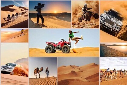 Doha: Desert Safari: Dune Bashing, Quad Bikes & Camel Rides