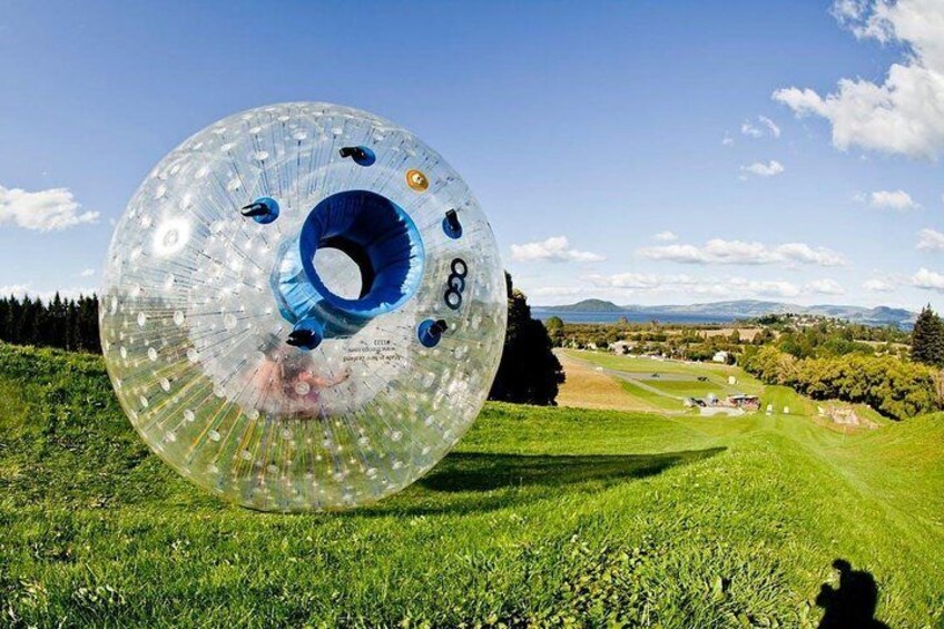 Outdoor Gravity Park Zorbing Admission Ticket in Pigeon Forge