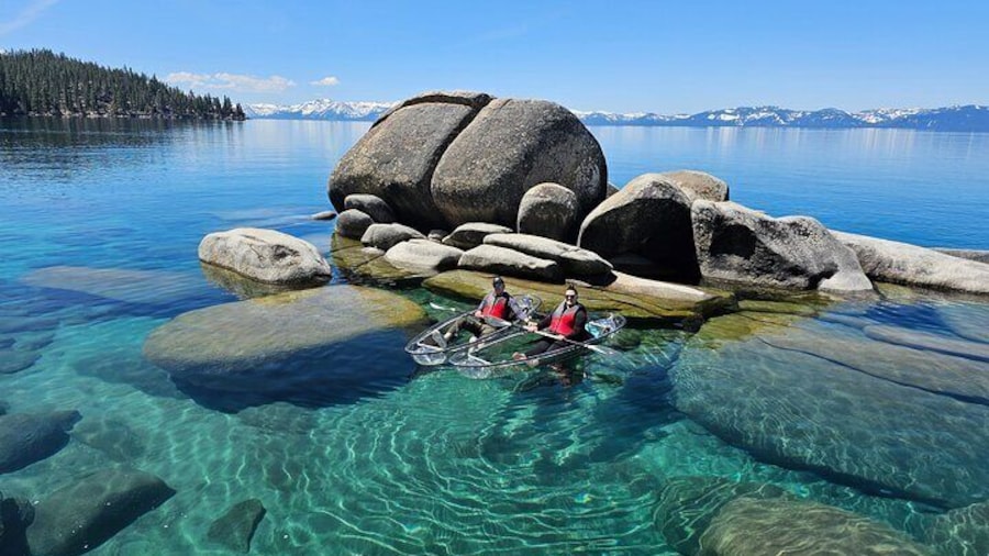 Lake Tahoe Clear Kayak Adventure at Sand Harbor