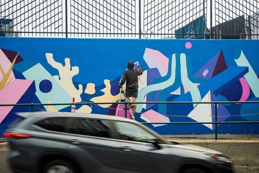 Meyso painting "Calgary Daydream"