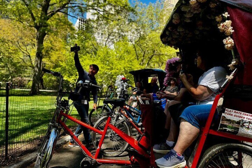 Central Park Pedicab Tours - History and Movie Locations