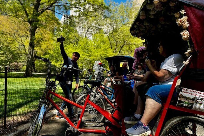 Central Park Pedicab Tours - History and Movie Locations