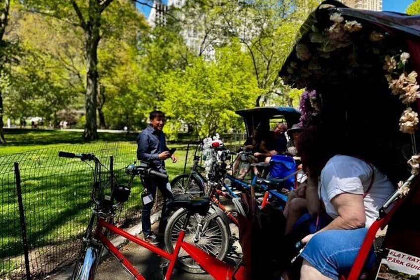  Central Park Pedicab Tours - History and Movie Locations