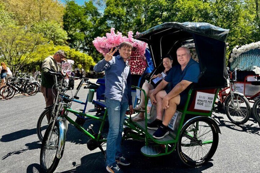 Central Park Pedicab Tours - History and Movie Locations