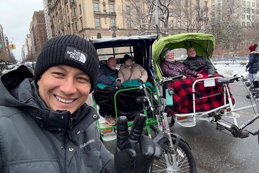  Central Park Pedicab Tours History, Nature and Movie Locations