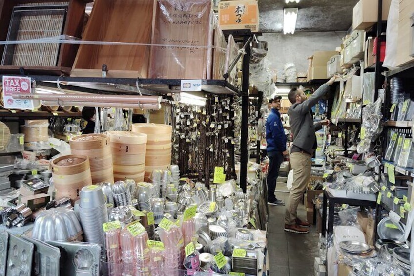 Tokyo Kappabashi Tour Discover Unique Japanese Souvenirs