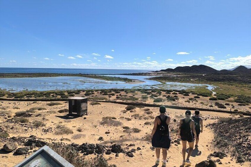 Hiking Route in Isla de Lobos