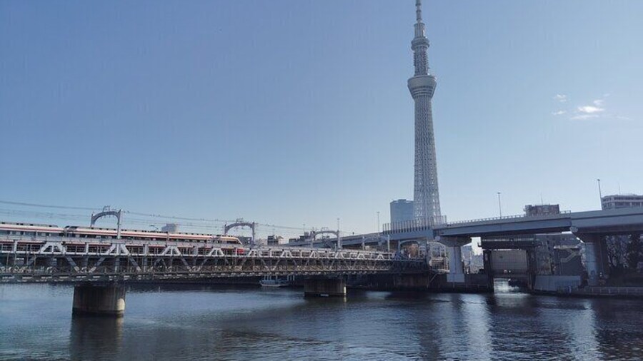 Tokyo Skytree Private Walking Tour Experience With cafe inside