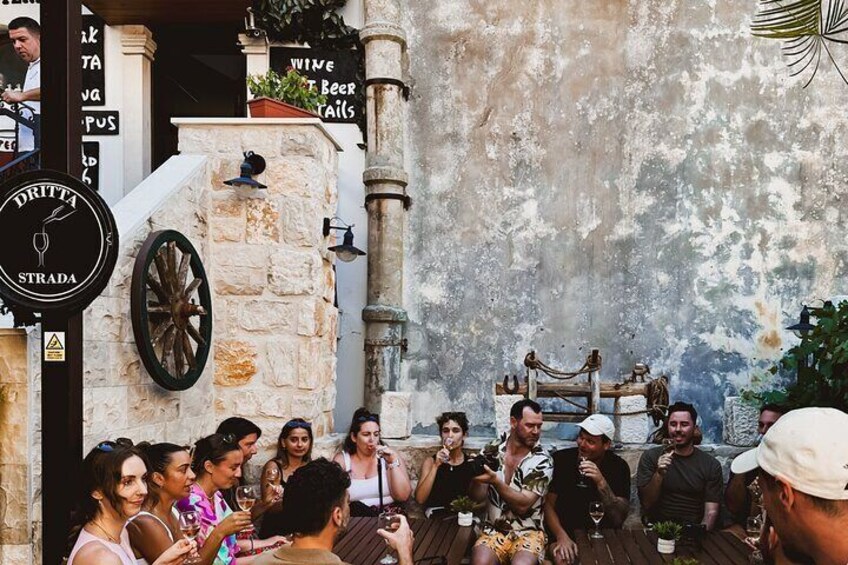 Optional wine tasting in Korcula